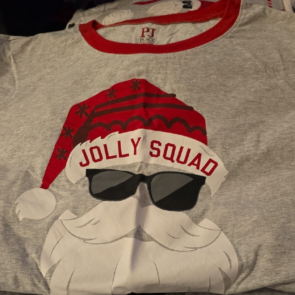PJ Place Red and Gray Tee